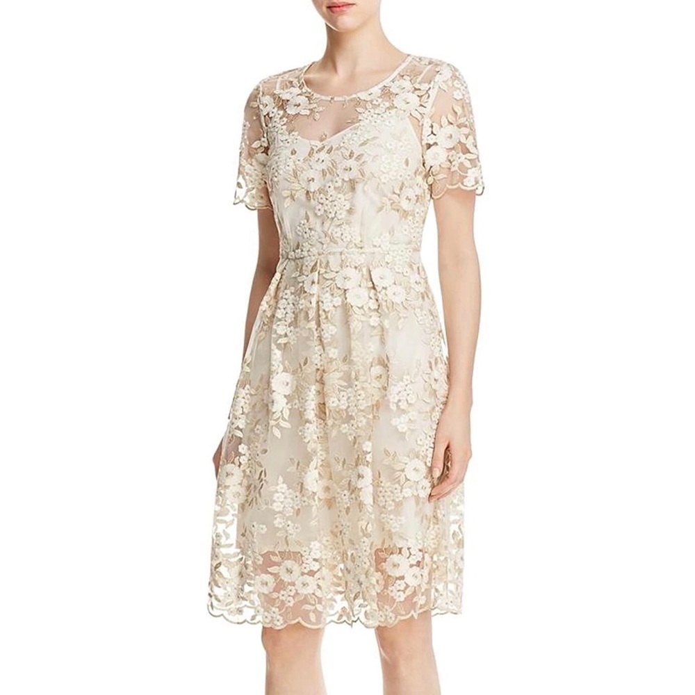 Tahari Antoinette lace dress